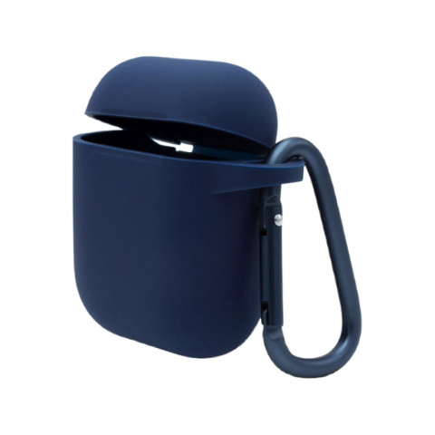 Чехол для AirPods 1/2 Blueo with carbine Midnight Blue Чехол для AirPods 1/2 Blueo with carbine Midnight Blue